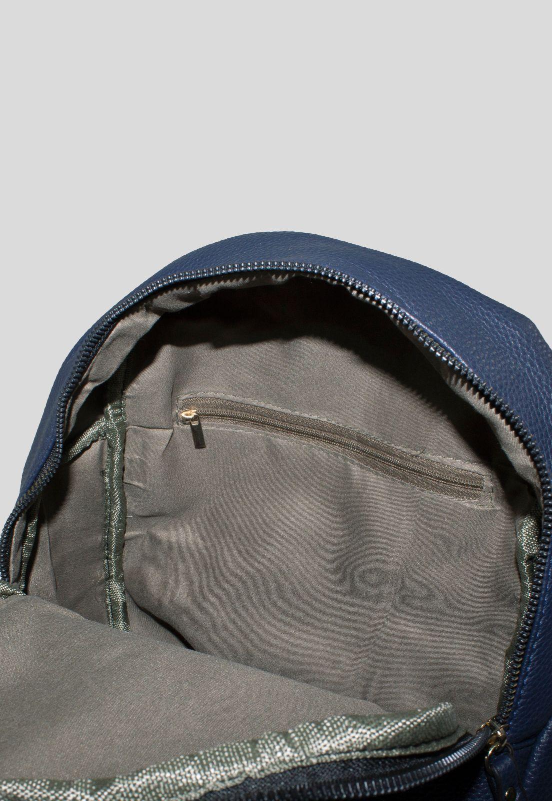 Mochila Bolsillo Rectangular Azul-3