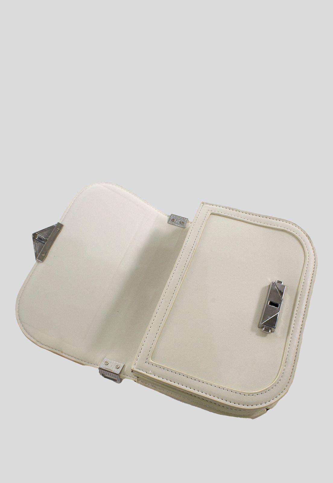 Bandolera Cerrajo Metal Beige-3