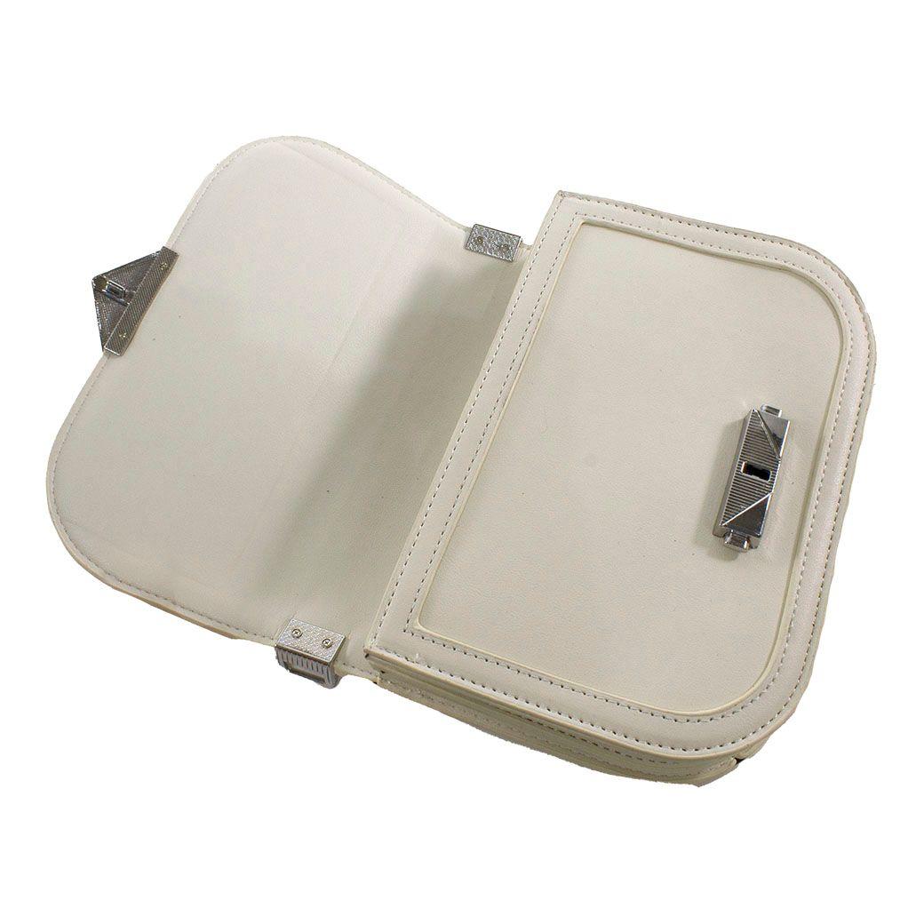 Bandolera Cerrajo Metal Beige-3