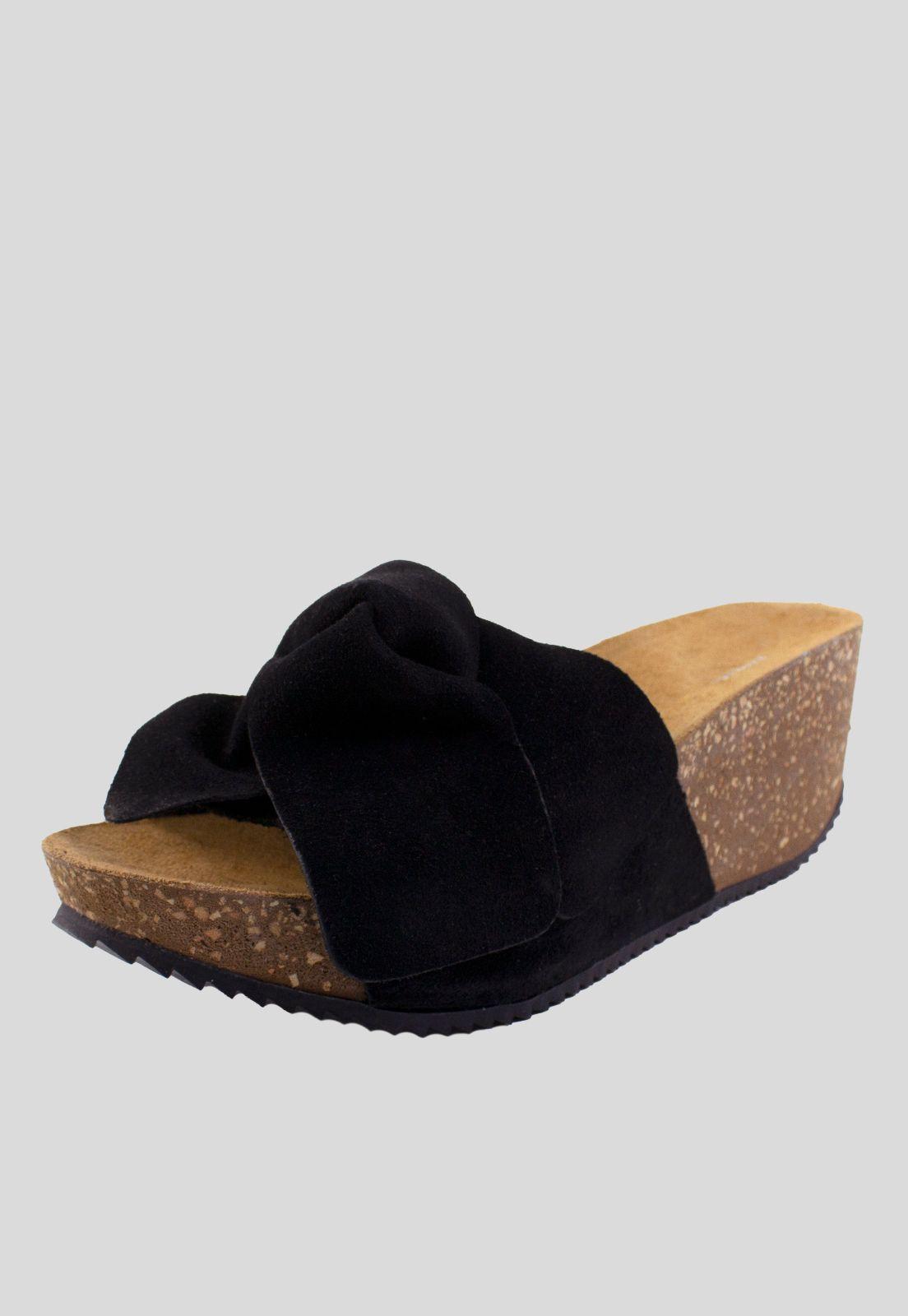 Sandalia Reno Roseton Negro-0