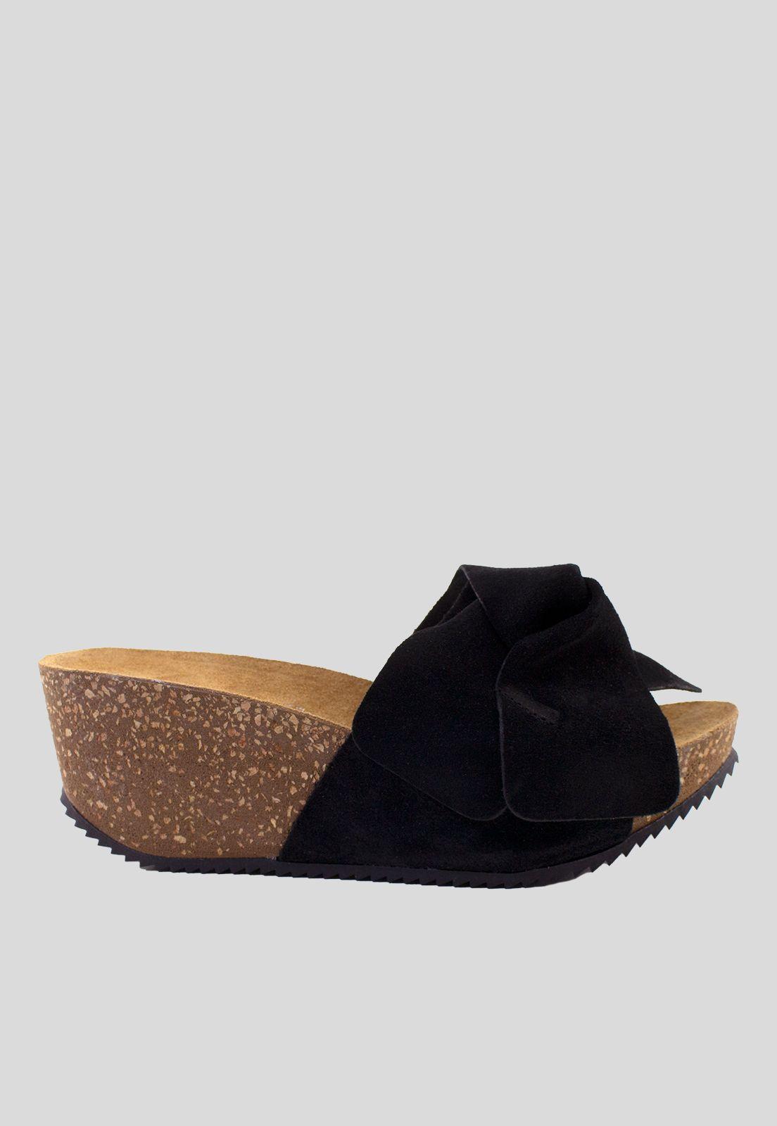 Sandalia Reno Roseton Negro-1