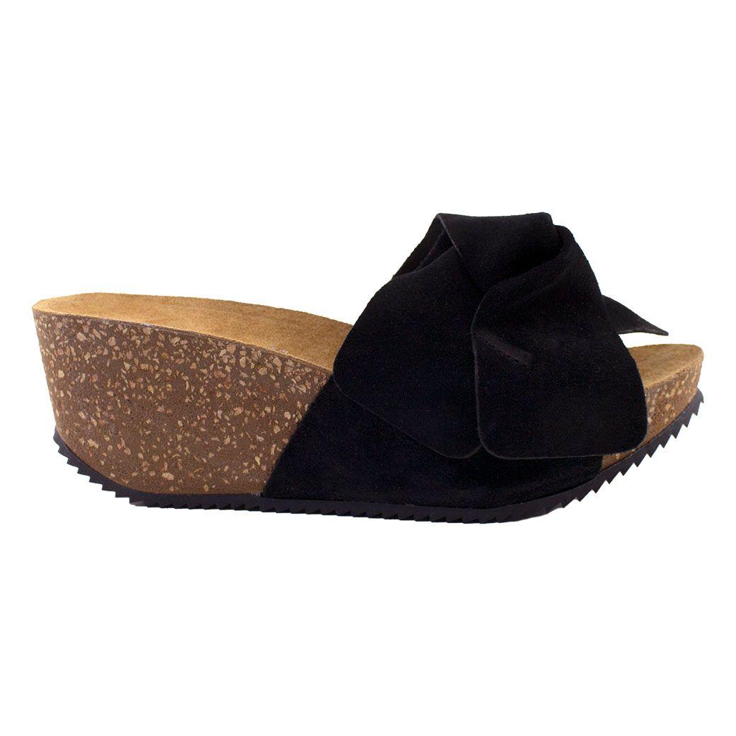 Sandalia Reno Roseton Negro-1