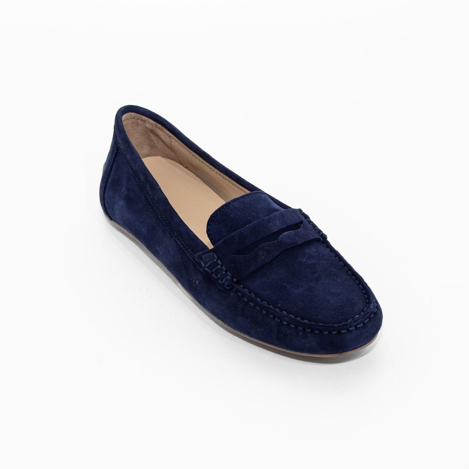 Zapato mocasin reno Azul-1