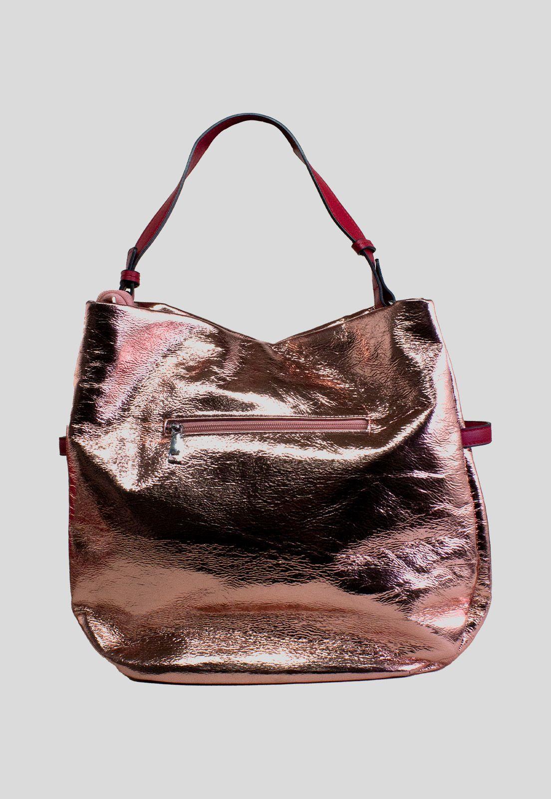 Cartera brillo esquineros Rojo-2