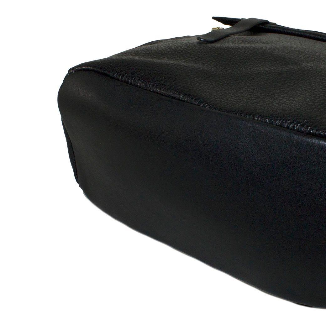 Mochila Grande 2 Lazos Negro-4