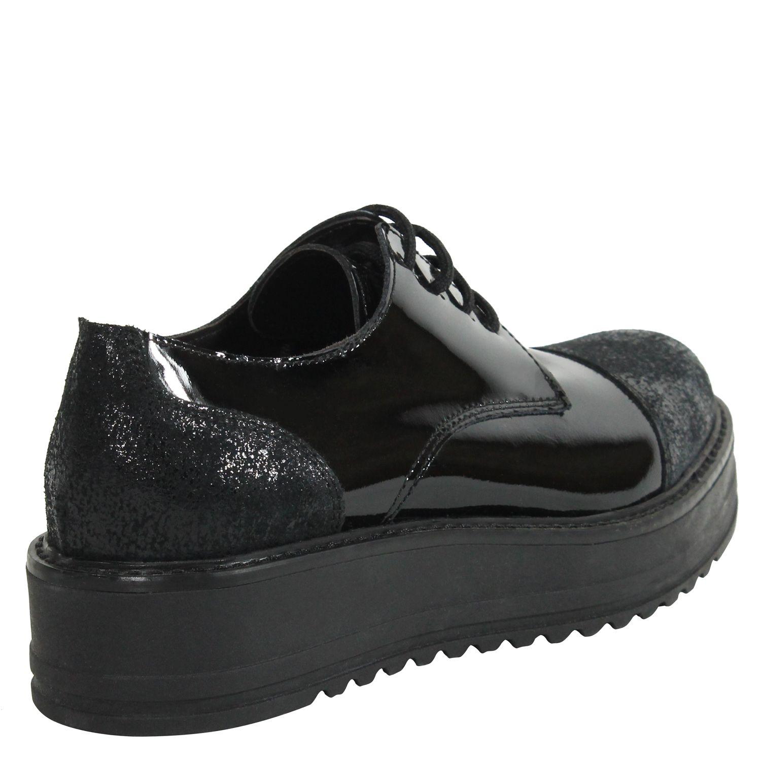 Zapato Punta Brillante Negro-2