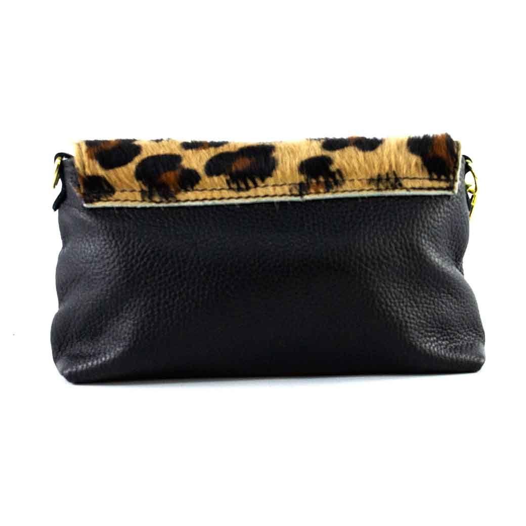 Cartera de Cuero Cerrojo 671 Mujer Leopardo Mailea-2