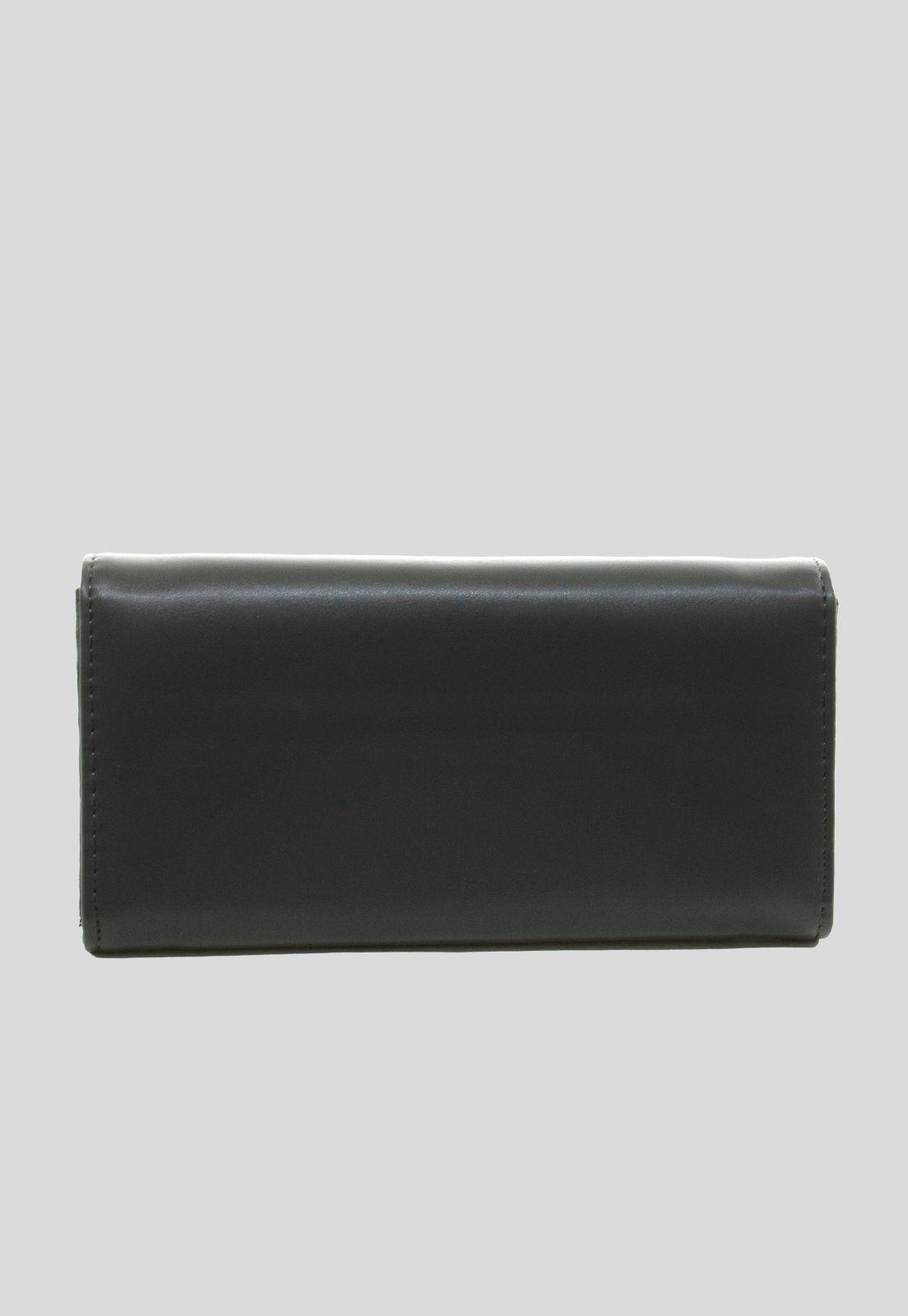 Billetera grande tapa c/piton Gris-2