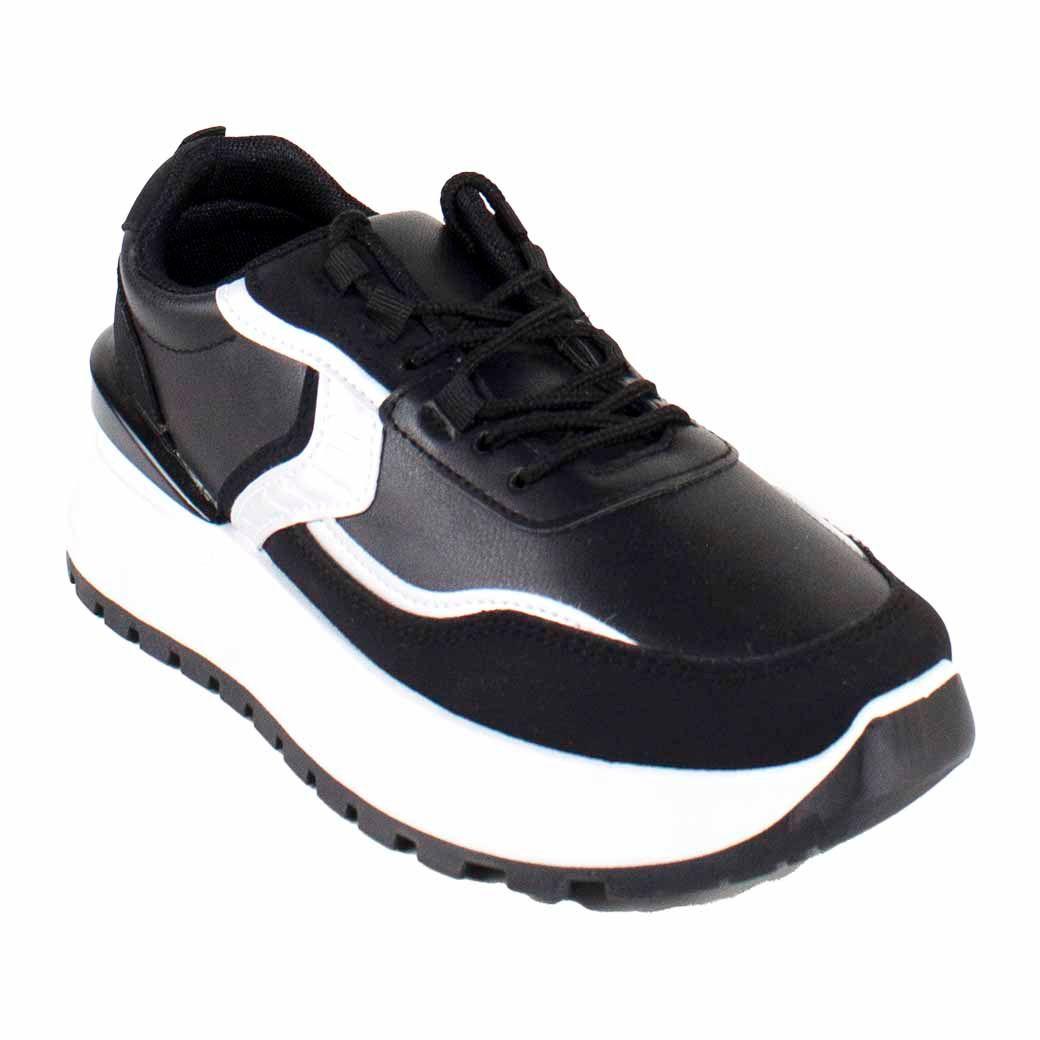 Zapatilla Soporte Trasero Negro-1