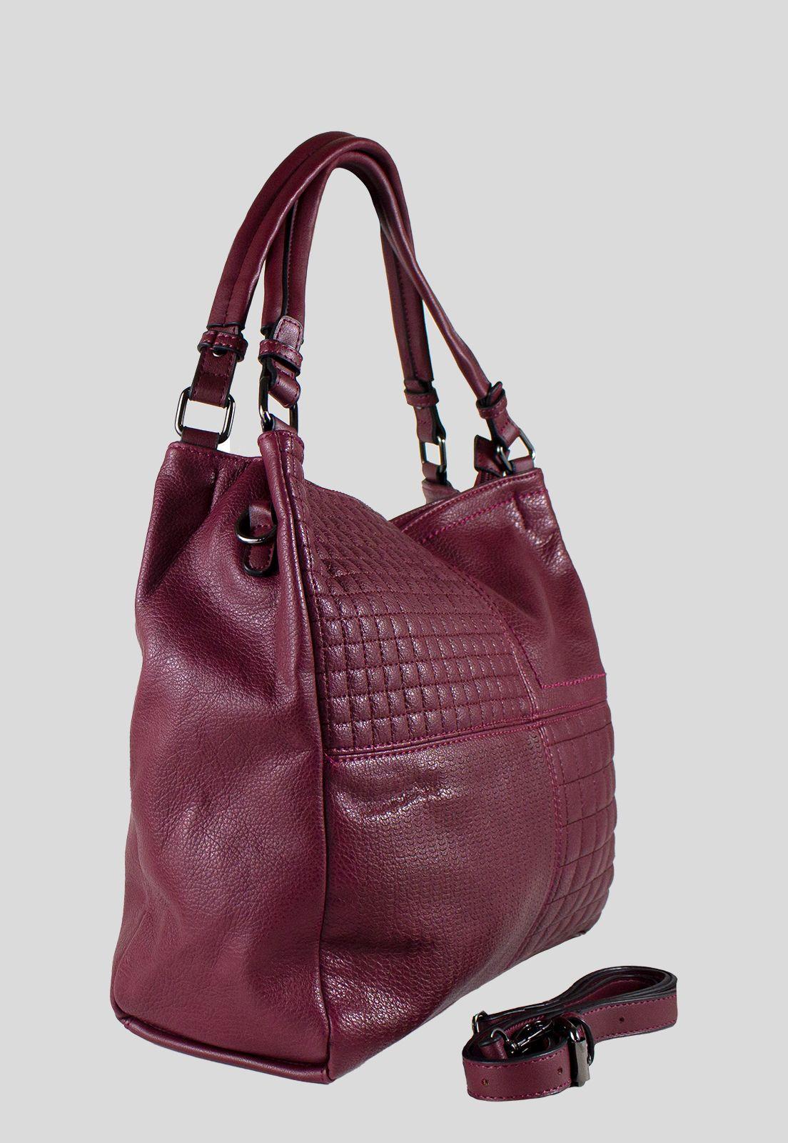 Cartera Patch Coco Burdeo-1