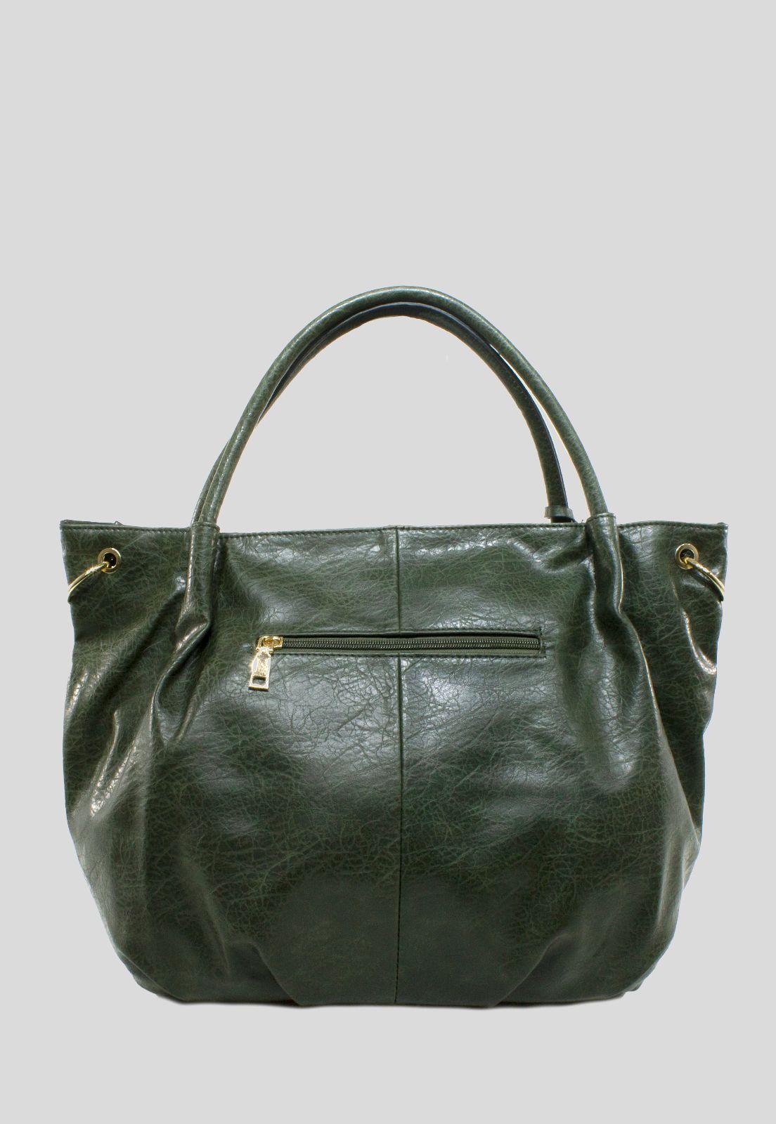 Cartera Patch 2 Manillas Verde-2