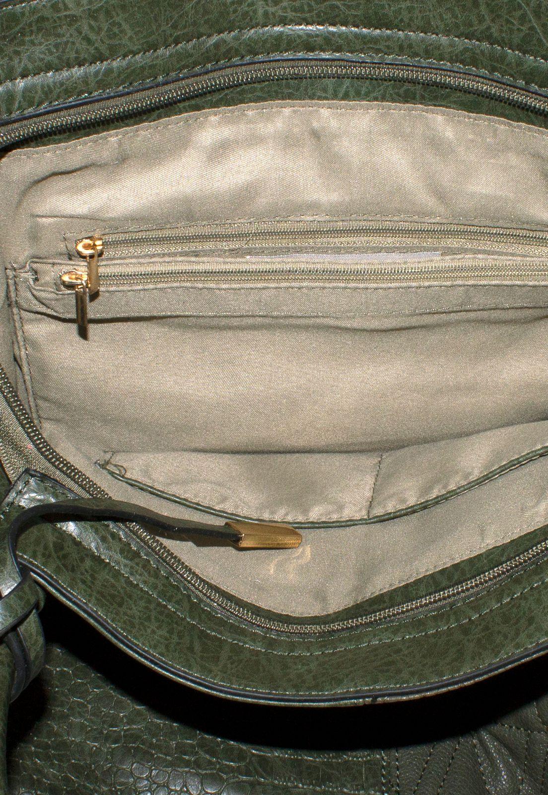 Cartera Patch 2 Manillas Verde-3