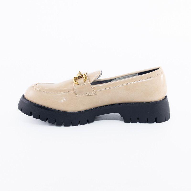 Zapato Charol Taupe Mailea-2