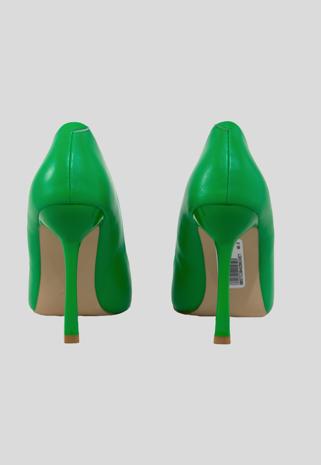 Stiletto cerrado liso Verde-3