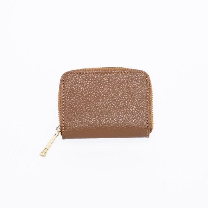 Tarjetero cuero c/cierre-2