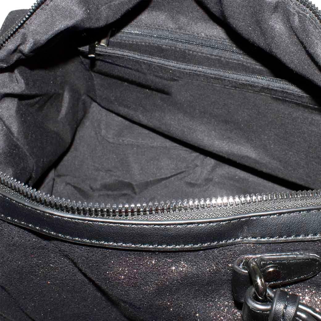 Cartera Mediana Bauletto metal Bronce-3