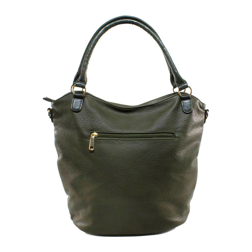 Cartera Clasica Bolsillo C/Boton Verde-2