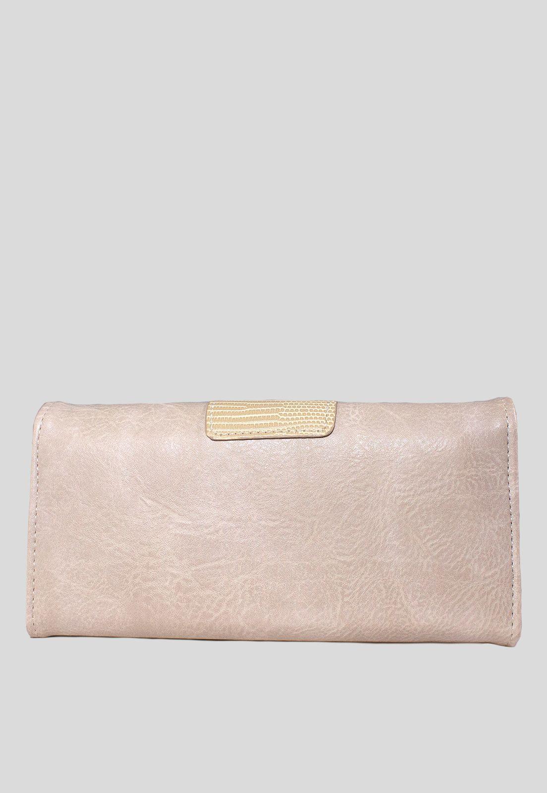 Billetera Grande Placa Beige-2