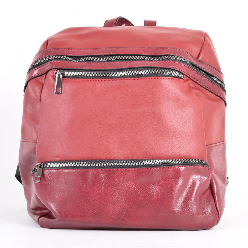 Mochila Bolsillo Alargado Burdeo-0