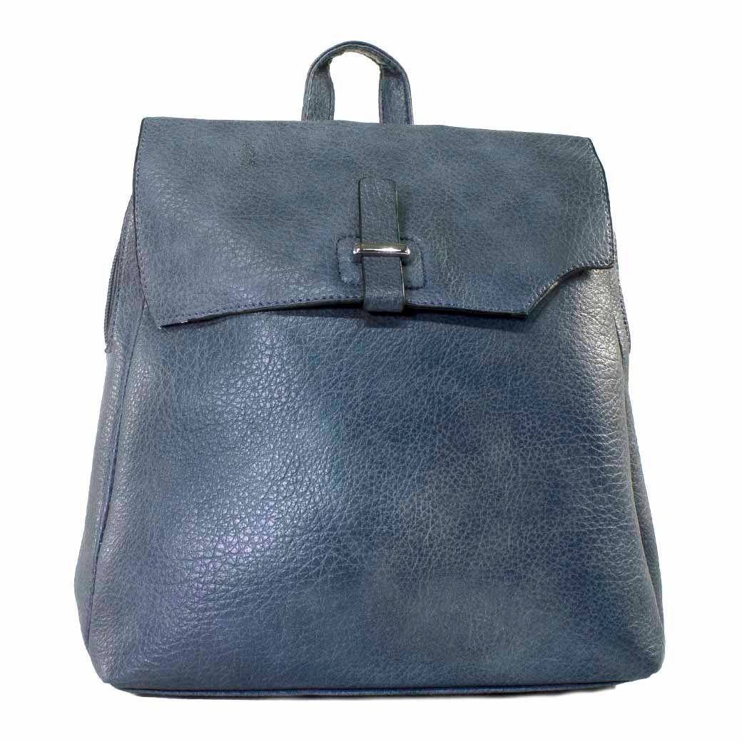 Mochila C/Pasador Metal Azul-0