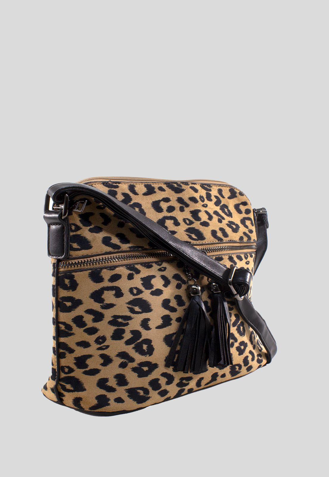 Bandolera Mediana Leo Camel-1