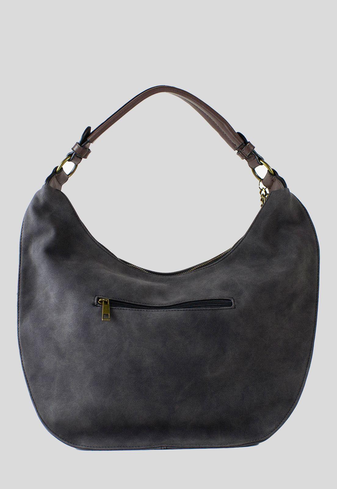 Cartera Patch Cadena Negro-2