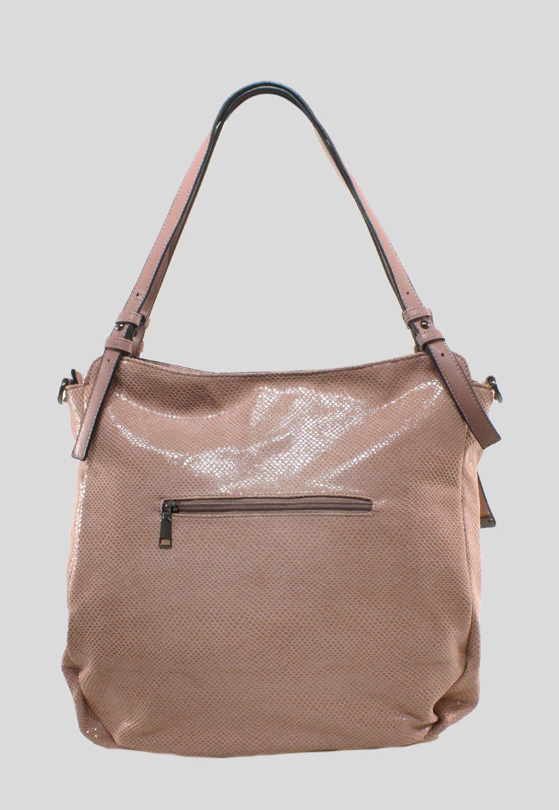 Cartera Grande Saca Piton Rosado-2