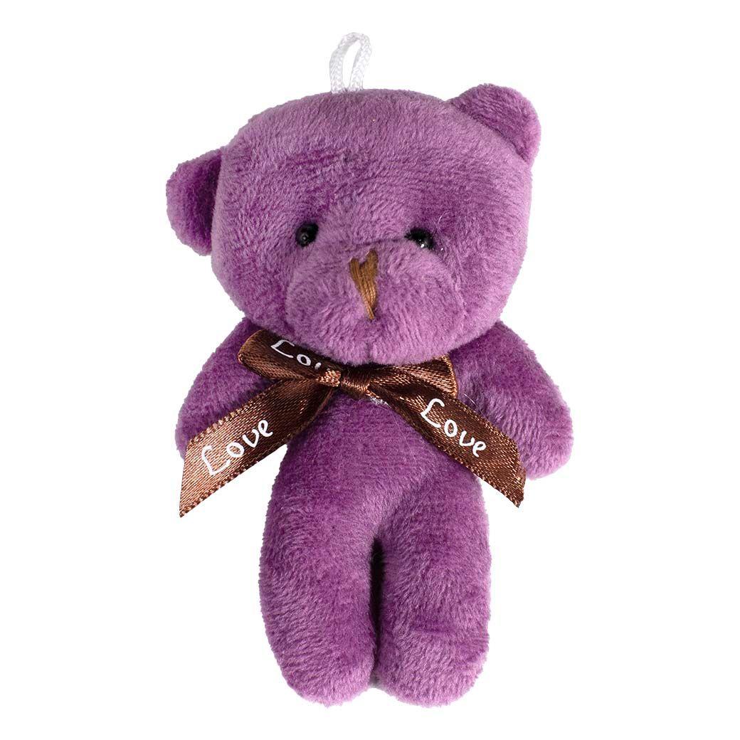 Llavero Oso Morado-0