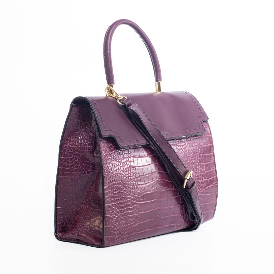 Cartera rigida coco Burdeo-1