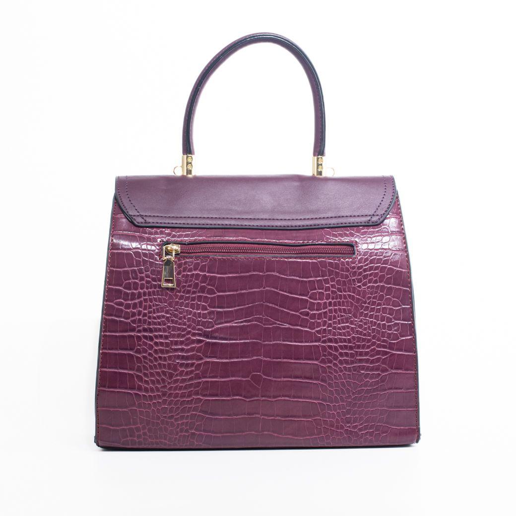 Cartera rigida coco Burdeo-2