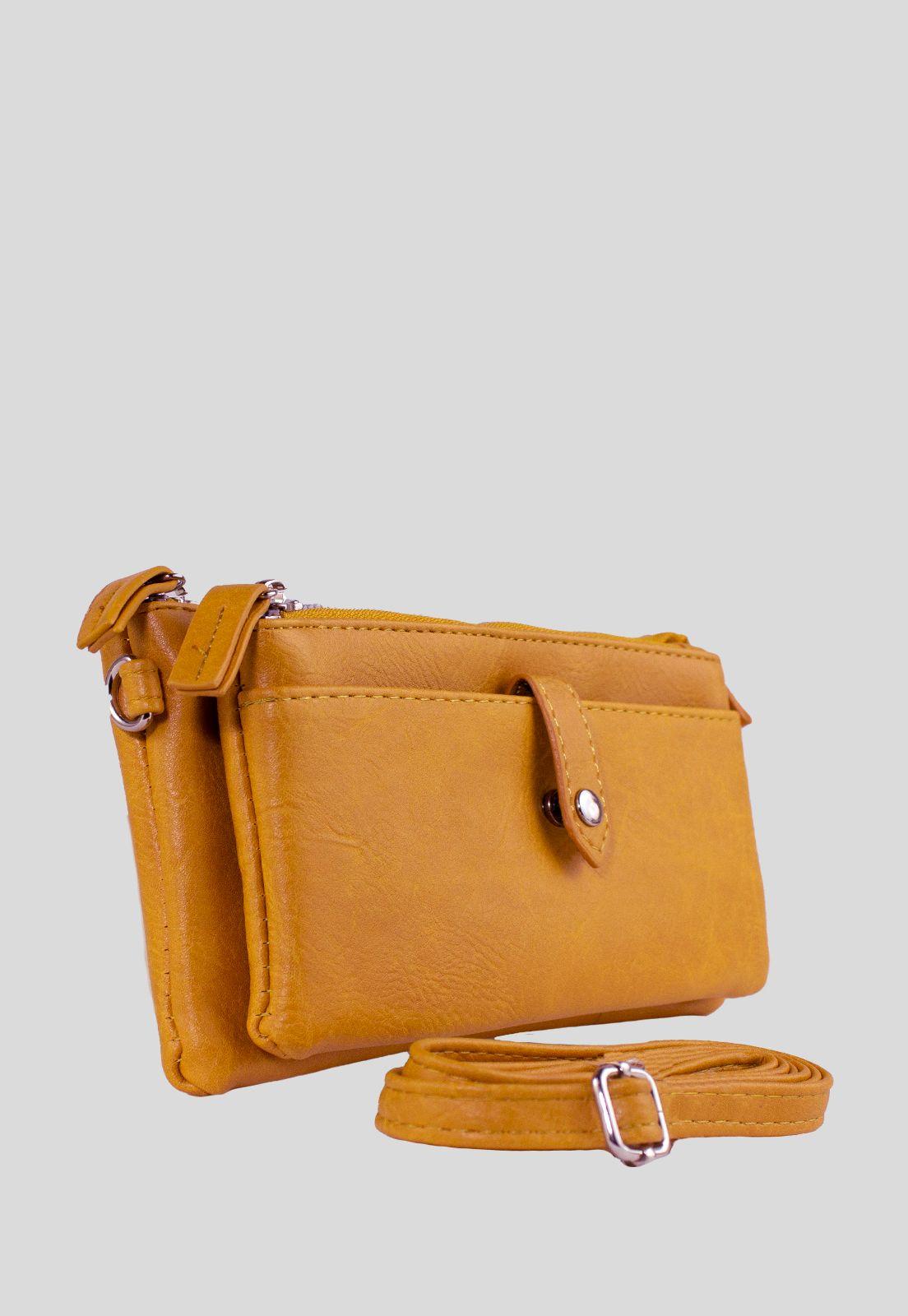 Portacelular Bolsillo Externo Amarillo-1