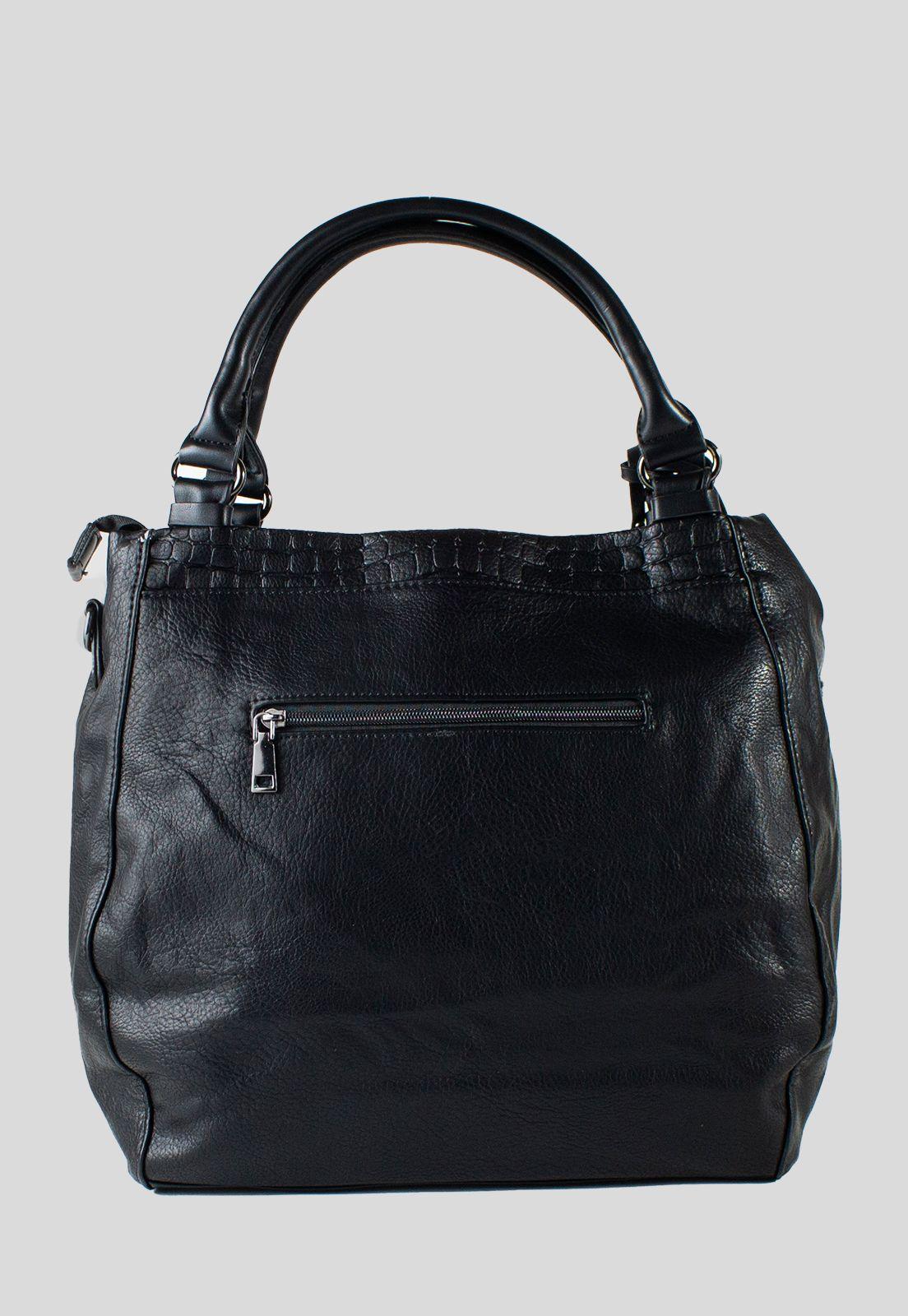 Cartera Lisa Coco Negro-2