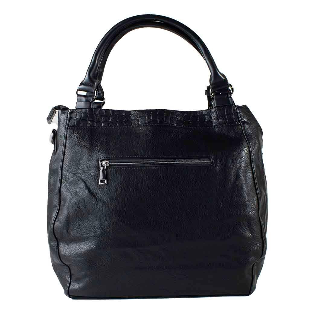 Cartera Lisa Coco Negro-2