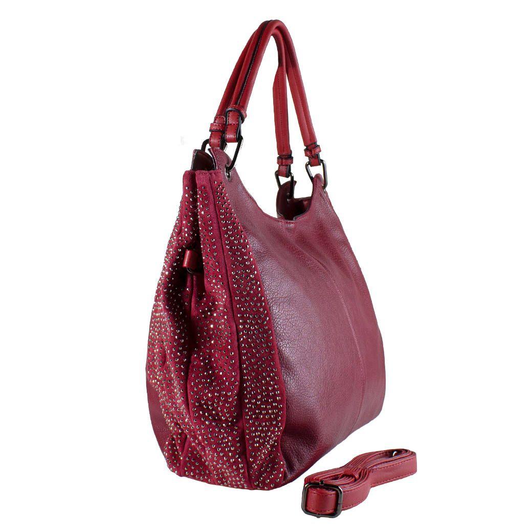 Cartera Strass Bilaterales Burdeo-1