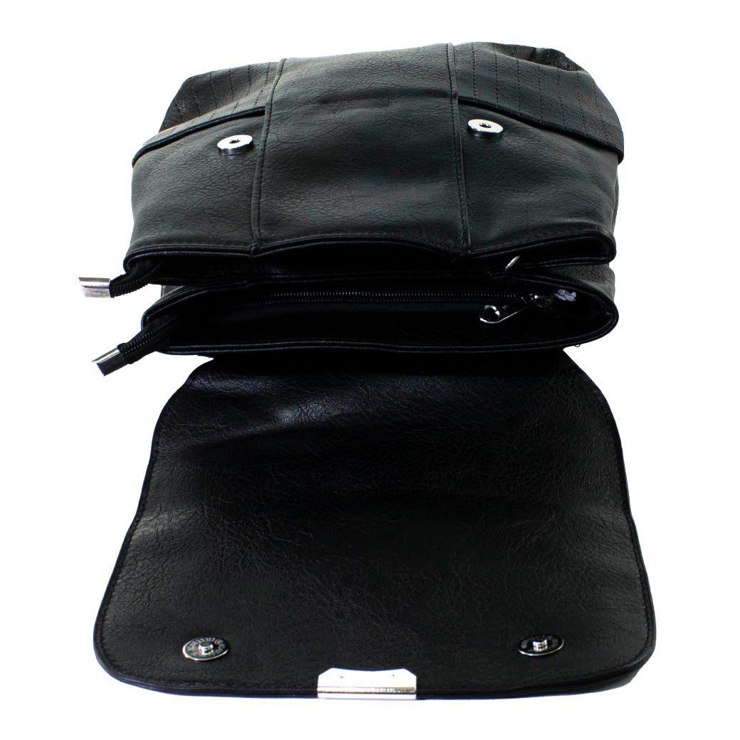 Mochila Con 2 Bolsillos Negro-3