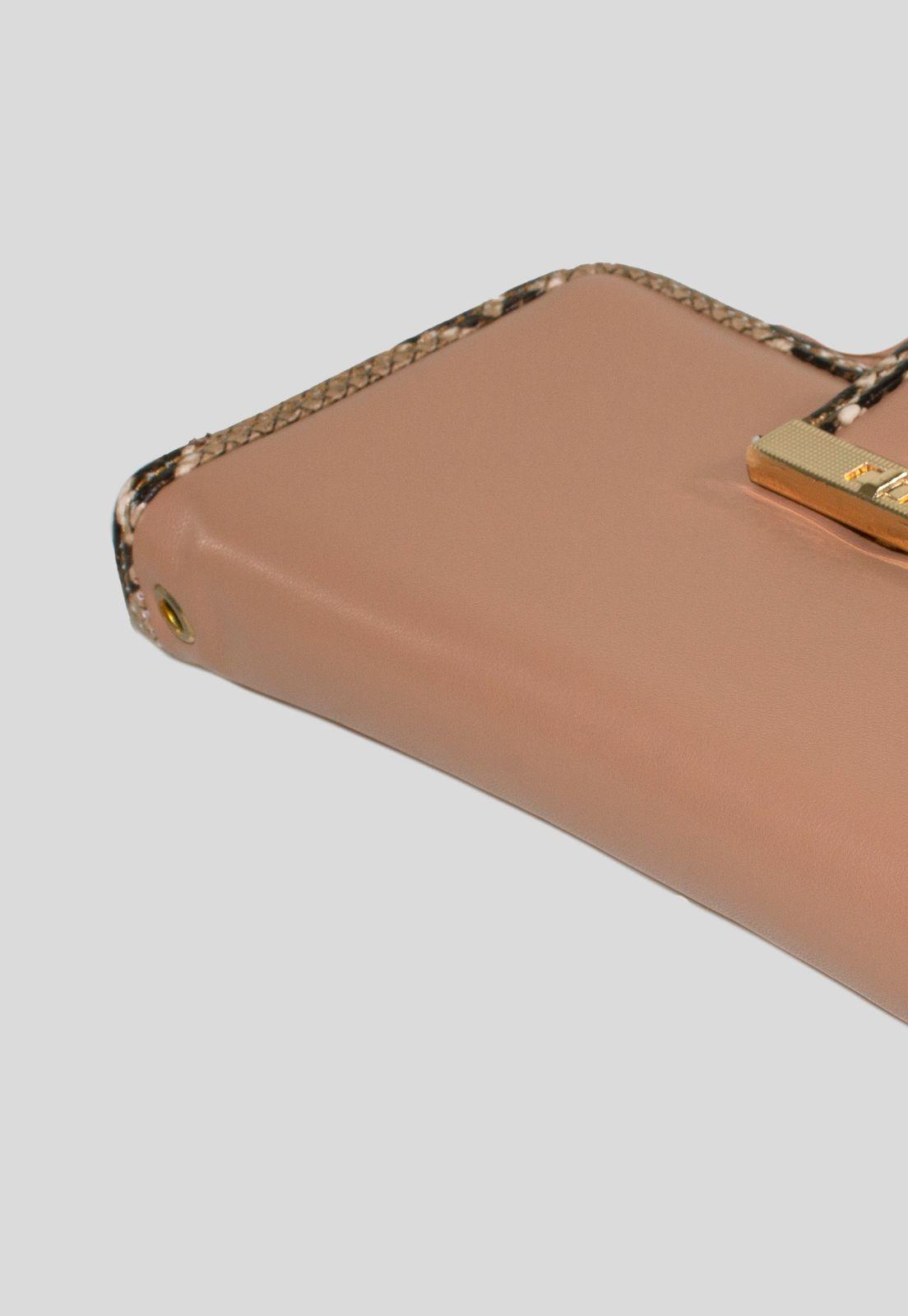 Billetera grande ribete piton Camel-4