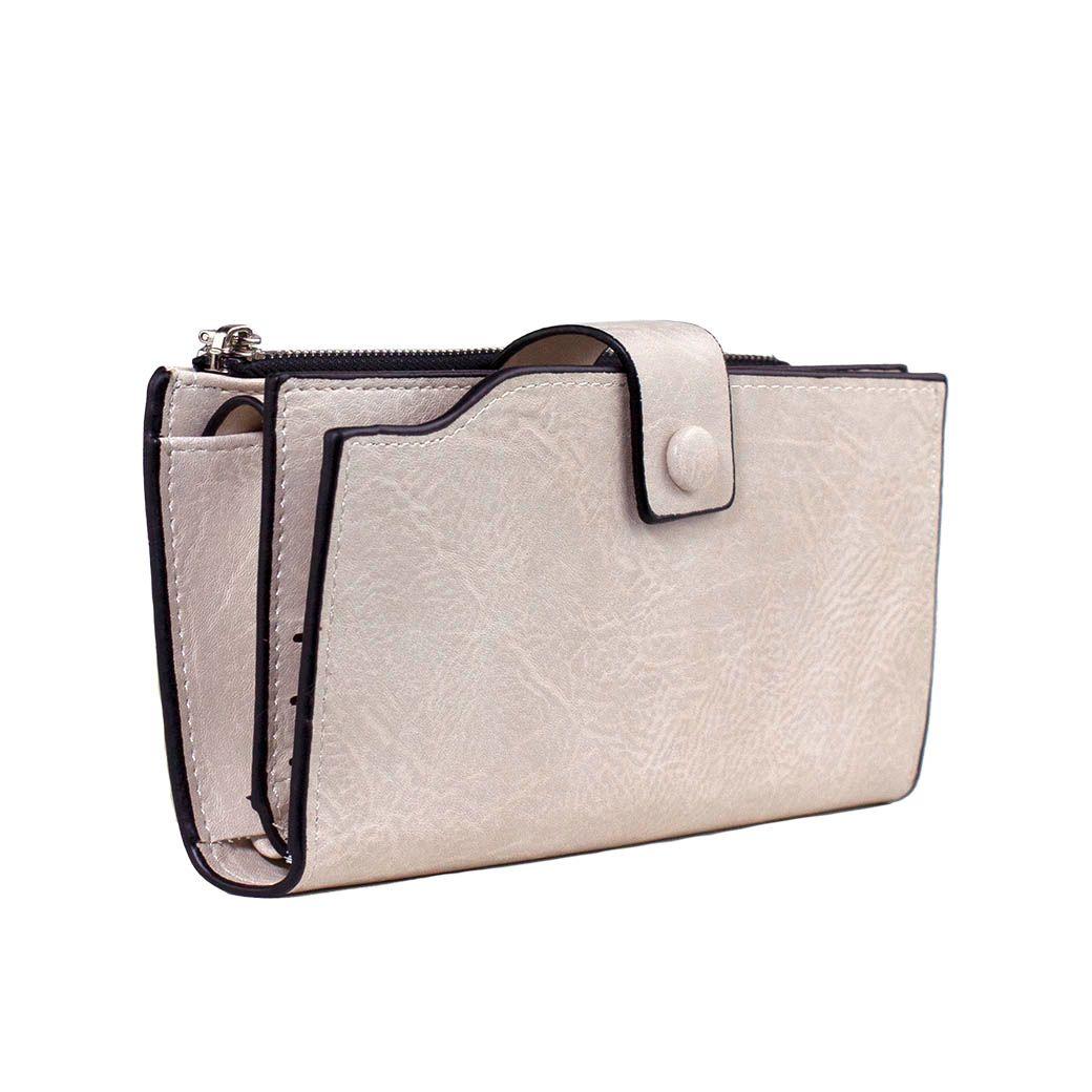 Billetera Grande Broche Beige-1
