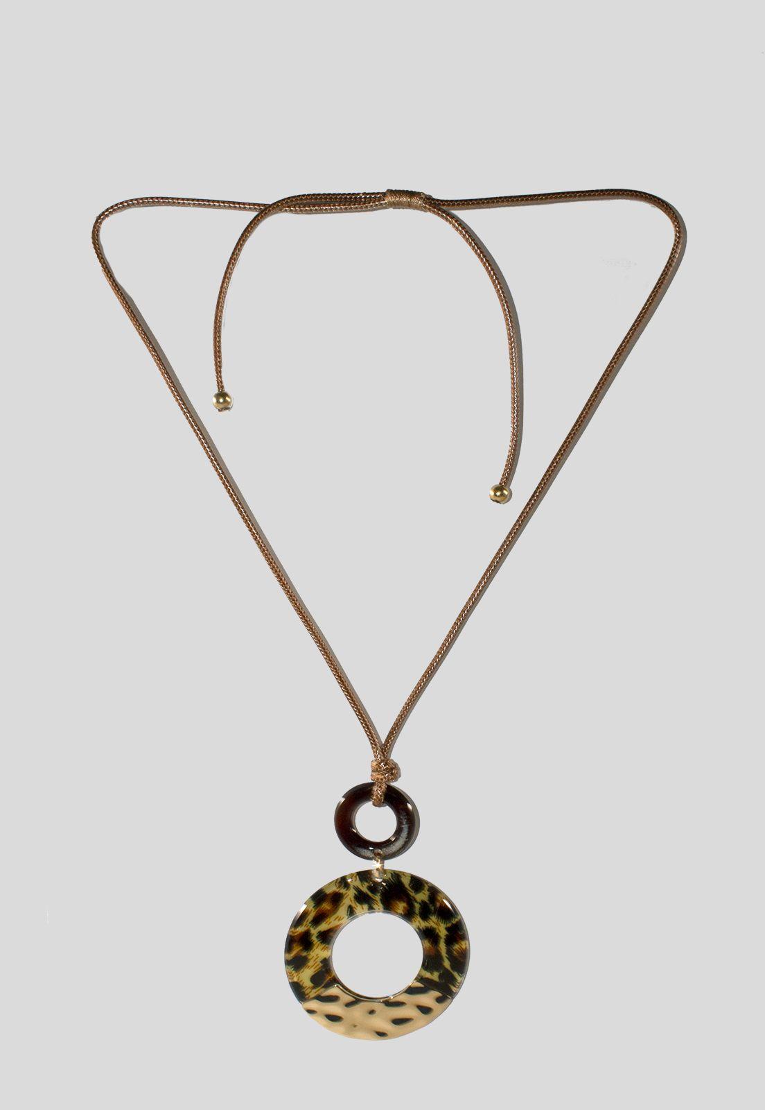 Collar largo leo y oro Oro-0