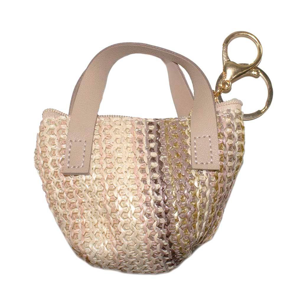 Llavero Cartera Beige-0