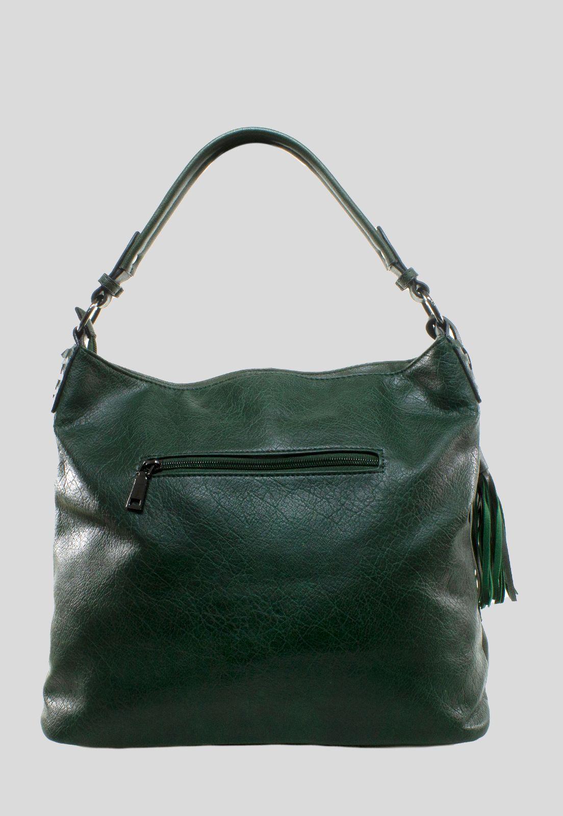 Cartera Base Entrelazada Verde-2