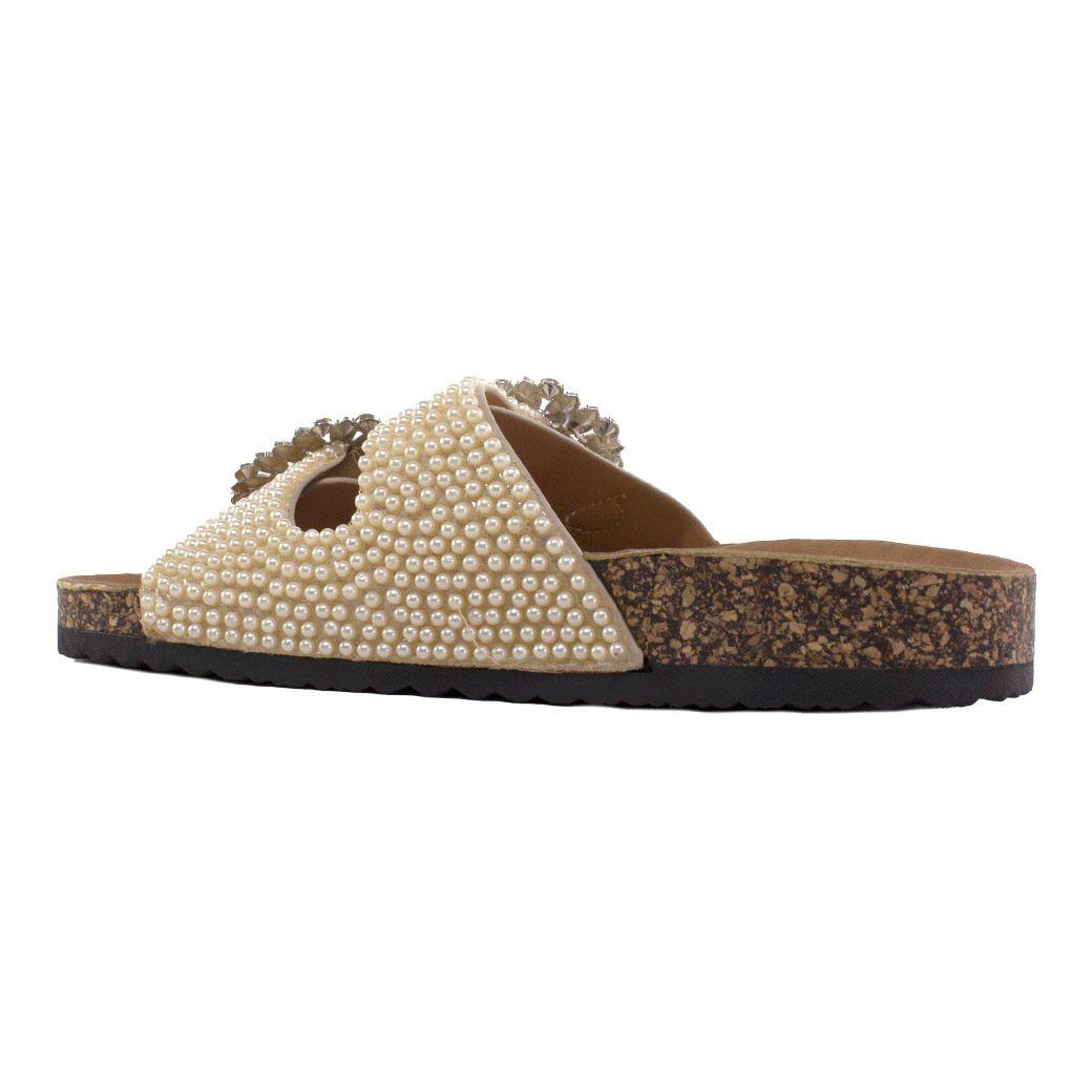Sandalia Baja C/ Perlas Y Strass-2