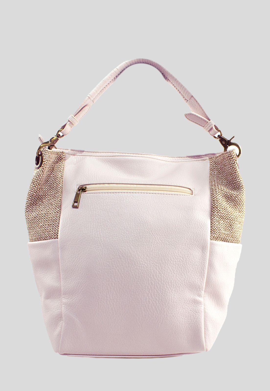 Cartera Rafia Base Remaches Beige-2
