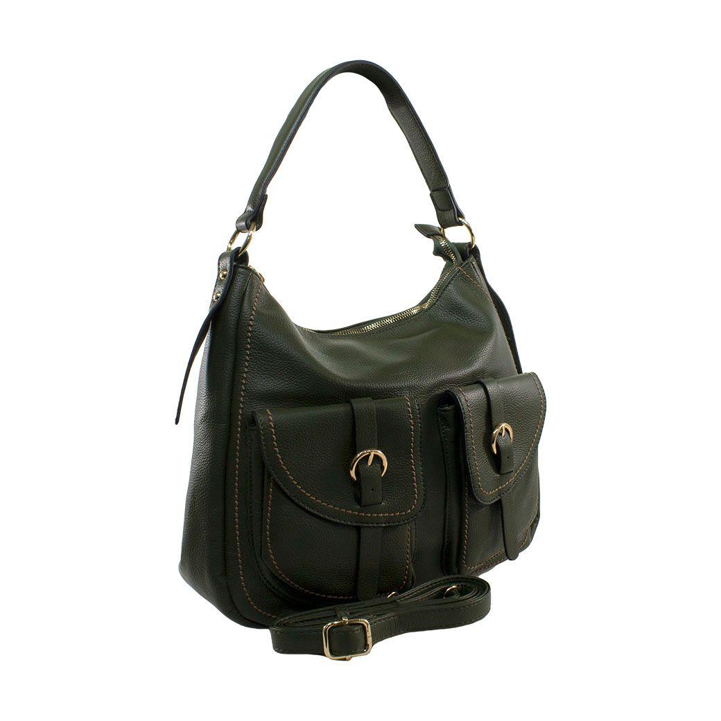 Cartera Base Acolchada Verde-1