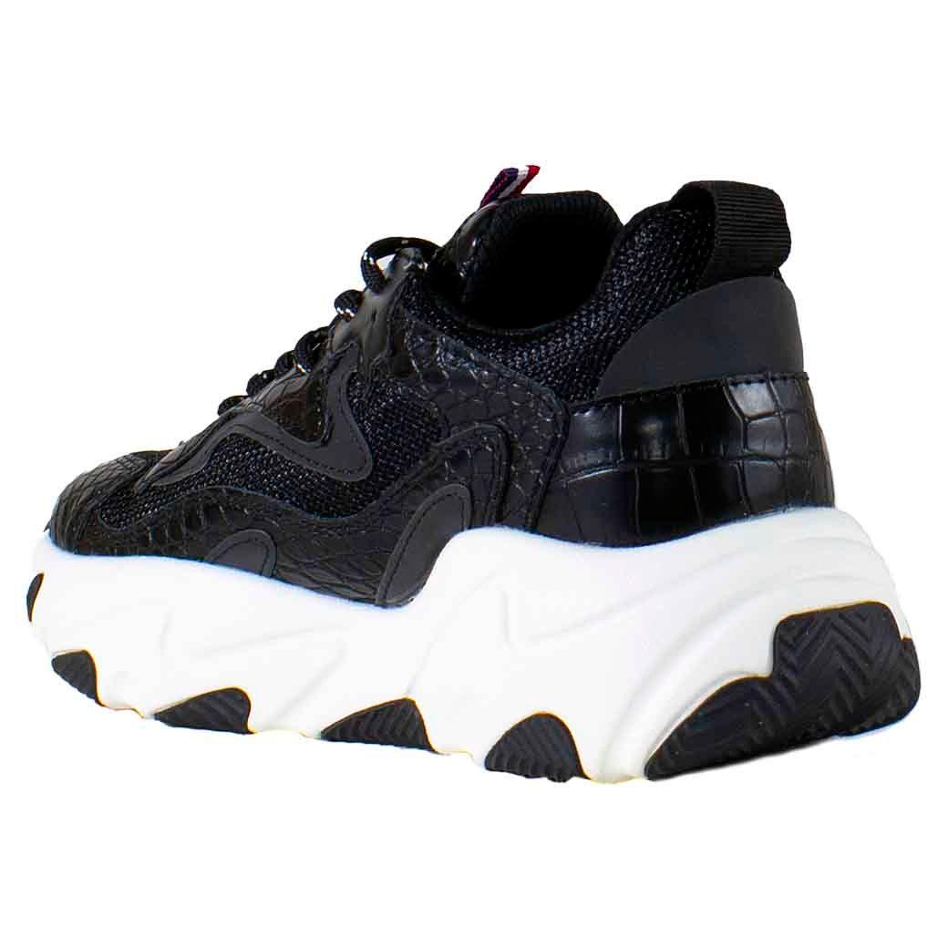 Zapatilla Detalles Coco Negro-2