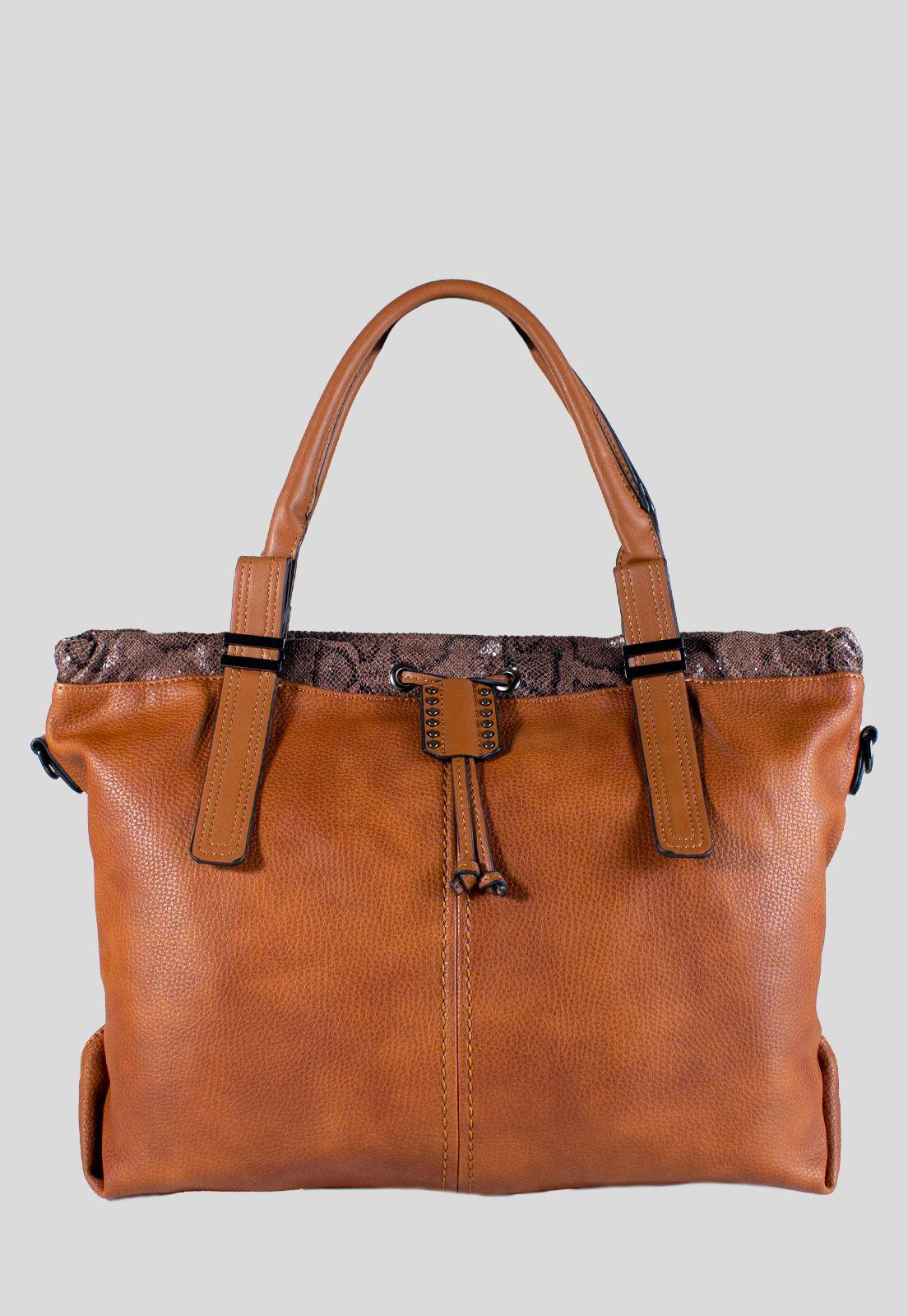 Cartera Vivo Print Piton Tostado-0