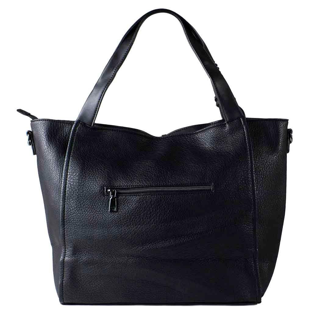 Cartera Bolsillo Boton Negro-2