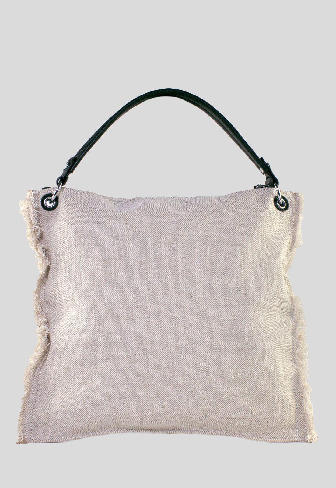 Cartera Lona Manpas Beige-2