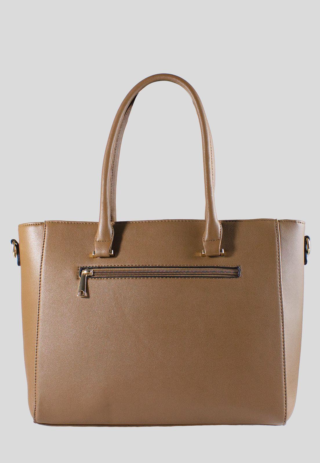 Cartera Rigida Patch Taupe-2