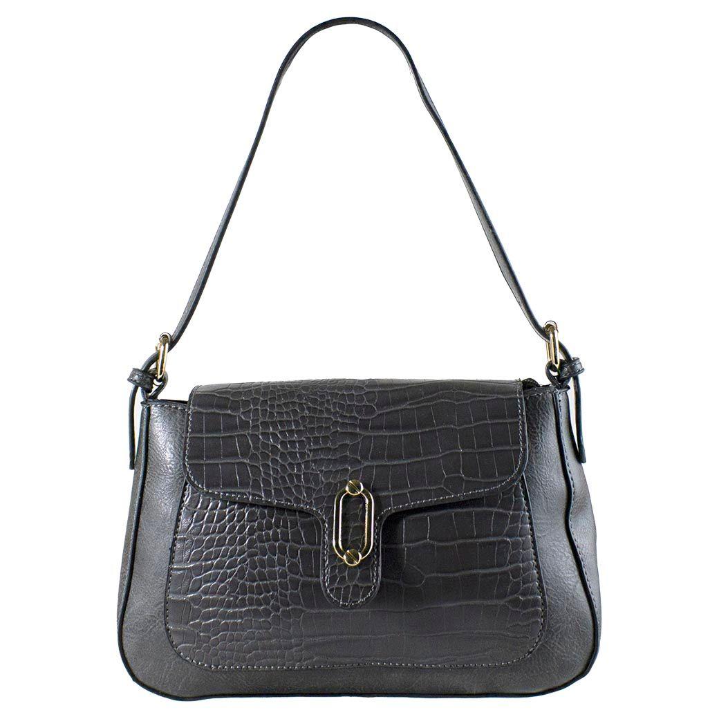 Cartera Frontal Coco Gris-0