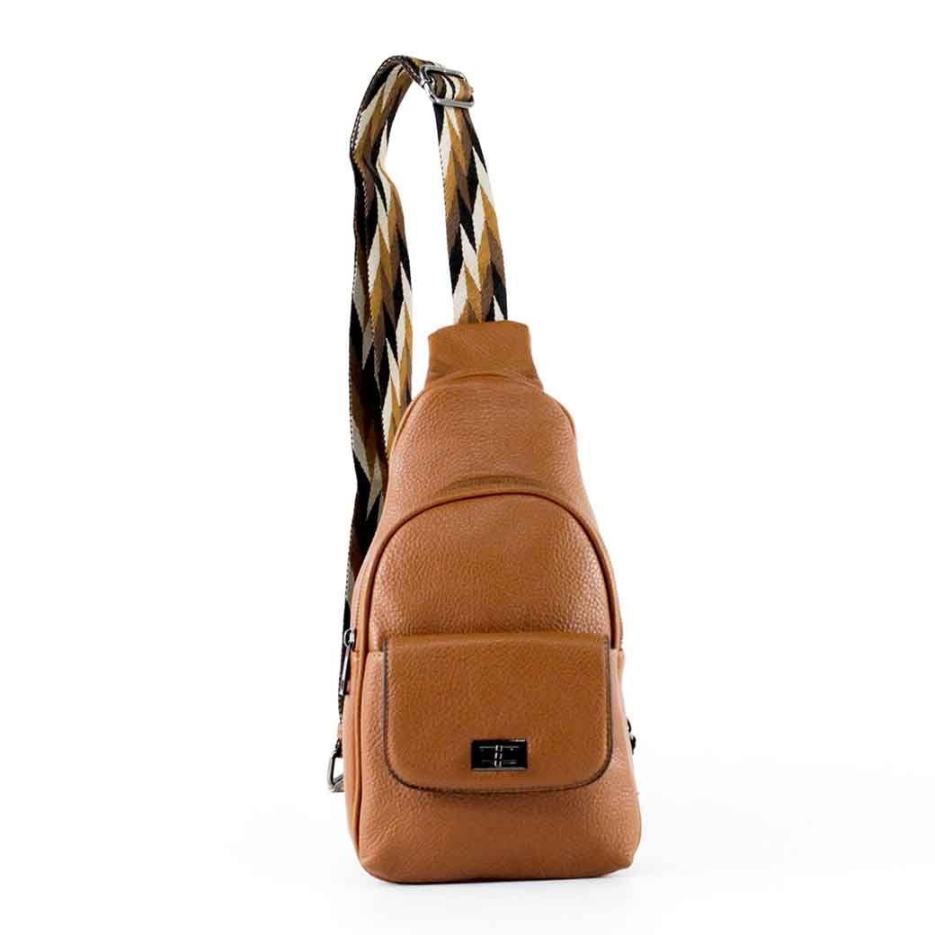 Mochila Ecocuero Poroco 549 Mujer Cafe Mailea-0